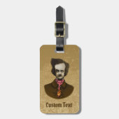 金ゴールドバグ付きエドガー ラゲッジタグ (正面縦)