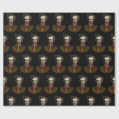 金ゴールドバグ付きエドガー ラッピングペーパー (フラット)