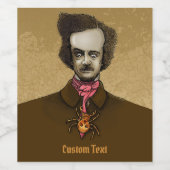 金ゴールドバグ付きエドガー ワインラベル (シングルラベル)