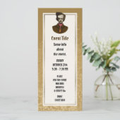 金ゴールドバグ付きエドガー 招待状 (スタンド正面)