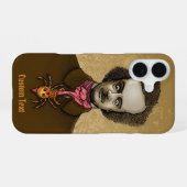 金ゴールドバグ付きエドガー iPhone 16ケース (裏面横)