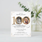 金ゴールドバジェット写真100th Birthday Partyへの招待 (スタンド正面)