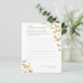 金ゴールドバタフライブライダルシャワーの記憶ゲーム (スタンド正面)