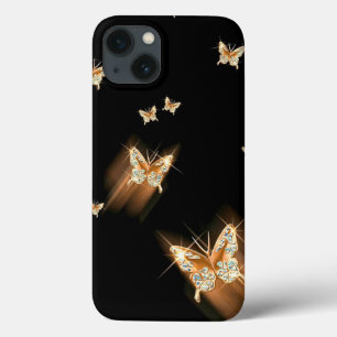 金ゴールドバタフライCase-Mate iPhoneケース iPhone 13ケース