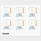 金ゴールドバッグ スクエアシール (シート)