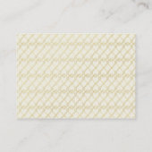 金ゴールドバビーズライブラリカードブックリクエストニュートラルシック エンクロージャーカード (裏面)