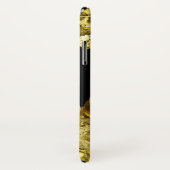 金ゴールドバラと黒い大理石 Case-Mate iPhoneケース (裏面/右)