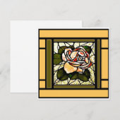 金ゴールドバラアールデコカード シーズンカード (正面/裏面)