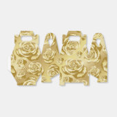 金ゴールドバラギフトボックス フェイバーボックス (折り畳みなし)