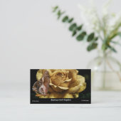 金ゴールドバラドッグウイングバタフライ 名刺 (スタンド正面)