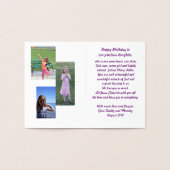 金ゴールドバラフォイルカード、標準(5 x 7) 箔カード (内部)