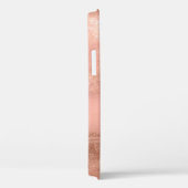 金ゴールドバラマーブルモノグラエレガントム Case-Mate iPhoneケース (裏面 / 右)