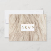 金ゴールドバラモンステラパームトロピカルオ結婚アシス 出欠カード (裏面)