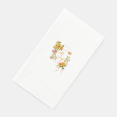 金ゴールドバラリボン結婚モノグラム (コーナー)