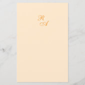 金ゴールドバラリボン結婚モノグラム (裏面)