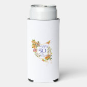 金ゴールドバラリボン誕生日クール スリム缶クーラー (Seltzer裏面)