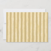 金ゴールドバラ写真Save the Date セーブザデート (裏面)