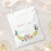 金ゴールドバラ春フローラサンキュー結婚ズ フェイバーバッグ (クリップ留めされた状態)