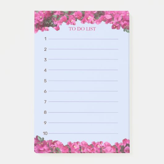 金ゴールドバラ熱帯花オンライトブルー ポストイット (正面)