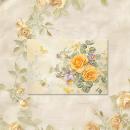 金ゴールドバラ50結婚周年記念 ラッピングペーパーシート