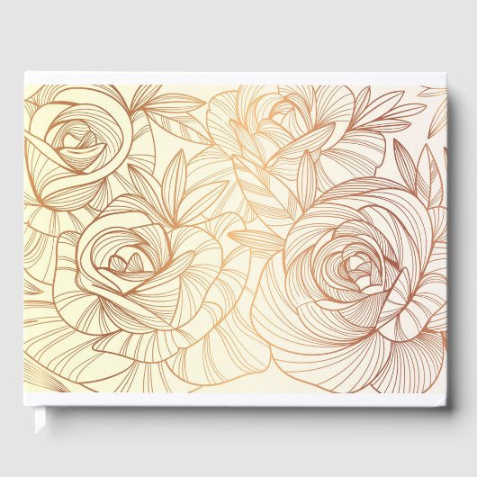 金ゴールドバラ ゲストブック (正面)