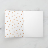 金ゴールドバラ「ニュースのおめでとうMr.And Mrs.」 カード (内部)