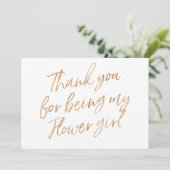 金ゴールドバラ「私の花の女の子になってくれてありがとう」 サンキューカード (スタンド正面)