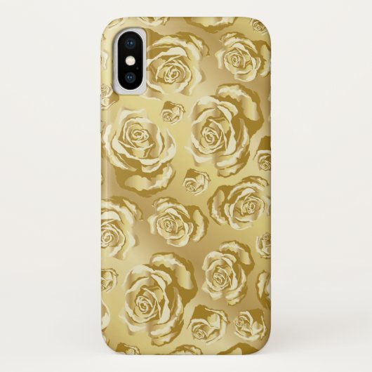 金ゴールドバラiPhoneケース Case-Mate iPhoneケース (裏面)