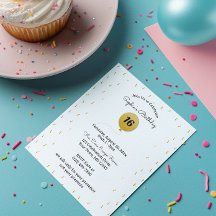 金ゴールドバルーンと紙吹雪任意の数値誕生日