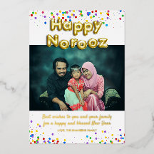 金ゴールドバルーンハッピーNoroozペルシャ新年