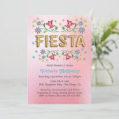 金ゴールドバルーンフェスタブライダルシャワー招待状 招待状 (スタンド正面)