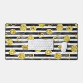 金ゴールドバレンタイン デスクマット (キーボード&マウス)