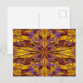 金ゴールドバレーバタフライ ポストカード (正面/裏面)