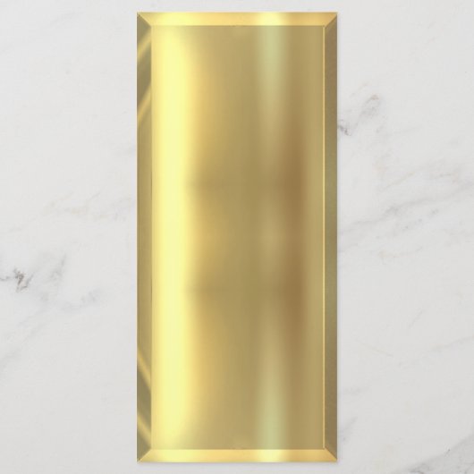 金ゴールドバーエレガントウェディング披露宴 メニュー (裏面)