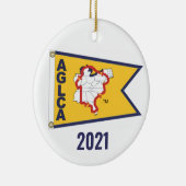 金ゴールドバーギー(2021)オーナメント セラミックオーナメント (右)