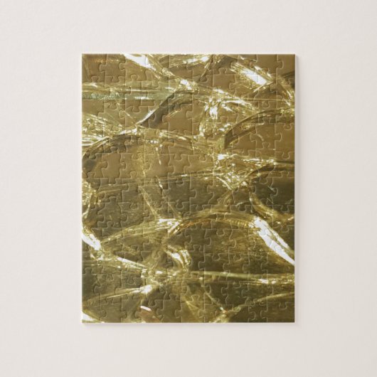 金ゴールドバーゴールデンライツシックフェスティバル金ゴールド ジグソーパズル (縦)