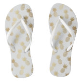 金ゴールドパイナップルパターン ビーチサンダル (ソール)