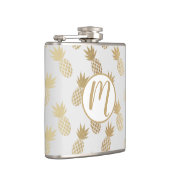 金ゴールドパイナップルパターン フラスク (右)