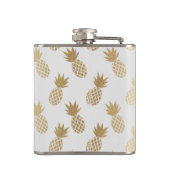 金ゴールドパイナップルパターン フラスク (裏面)