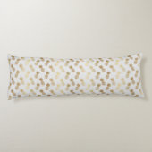 金ゴールドパイナップルパターン ボディピロー (裏面)