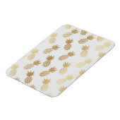 金ゴールドパイナップルパターン マグネット (左側)