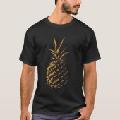 金ゴールドパイナップル Tシャツ (正面)
