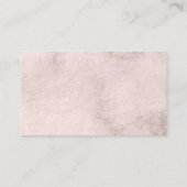 金ゴールドパステルウォーターカラー 名刺 (裏面)