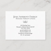 *~*金ゴールドパステルネブラ銀河系ユニバースアクアAP3ブー 名刺 (裏面)