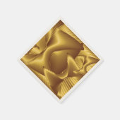 金ゴールドパターン スタンダードカクテルナプキン (角)