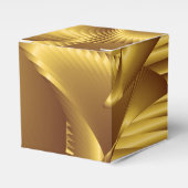 金ゴールドパターン フェイバーボックス (正面サイド)