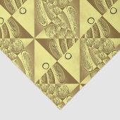 金ゴールドパターン 薄葉紙 (詳細)