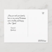 金ゴールドパリスカイライン#2クリスマススター シーズンポストカード (裏面)