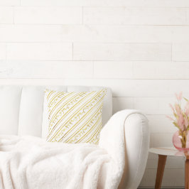 金ゴールドパレオヘブライ聖書ことわざホイルフェイクス クッション