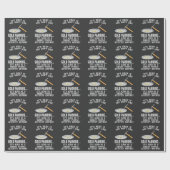 金ゴールドパンギフト – Mining おもしろい Miner ラッピングペーパー (フラット)